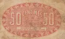 Algerien 50 Cents - Chambre de commerce of Alger - 31-01-1923 - Serial D.25