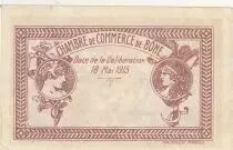 Algerien 50 Cents - Chambre de commerce of B&ocirc;ne - 18-05-1915 - Serial D