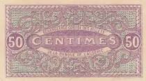 Algerien 50 Cents - Chambre de commerce of Constantine - 03-11-1919 - Serial C.2