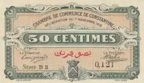 Algerien 50 Cents - Chambre de commerce of Constantine - 07-11-1916 - Serial B.2