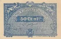 Algerien 50 Cents - Chambre de commerce of Constantine - 12-10-1921 - Serial C.19