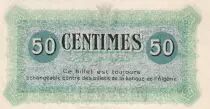 Algerien 50 Cents - Chambre de commerce of Constantine - 1915 - Serial B - P.140.3