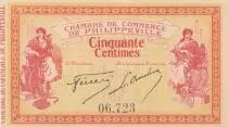 Algerien 50 Cents - Chambre de commerce of Philippeville - 10-11-1914 - S&eacute;rie 06.723