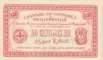 Algerien 50 Cents - Chambre de commerce of Philippeville - 10-11-1914 - S&eacute;rie 199.794
