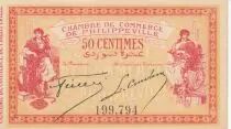 Algerien 50 Cents - Chambre de commerce of Philippeville - 10-11-1914 - S&eacute;rie 269.494