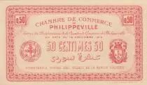 Algerien 50 Cents - Chambre de commerce of Philippeville - 10-11-1914 - S&eacute;rie 269.494