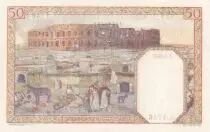 Algerien 50 Francs - Couple - Letter Watermark - 01-03-1945 - Serial L.1746