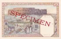 Algerien 50 Francs - Couple - Specimen - ND (1938) - P.84