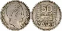 Algerien 50 Francs French Republic - Turin 1949