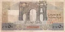Algerien 50 NF 1959 -  Apollo - Triomphal arch of Trajan - Serial M.133