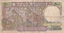 Algerien 500 Francs - Bacchus - Lumberjacks - February 20, 1956 - Series P.989