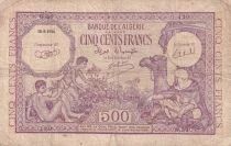 Algerien 500 Francs - Child and Camel Driver - 15-09-1944 - Series W.59