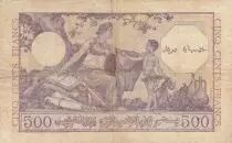 Algerien 500 Francs 1944 - Young boys, camel - 15-09-1944 Serial W.248