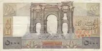 Algerien 5000 Francs Apollo - Triomphal arch of Trajan - 17-04-1950 -  Serial R.549
