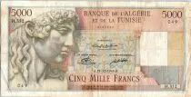 Algerien 5000 Francs Apollo - Triomphal arch of Trajan - H.352 - 1949