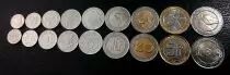Algerien Set 9 coins 1992 to 2019 - AU