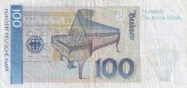Allemagne (RDA) 100 Mark - Clara Schumann - Piano - 1989 - P.41a