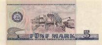 Allemagne (RDA) 5 Mark - Thomas M&uuml;ntzer - 1975 - P.27