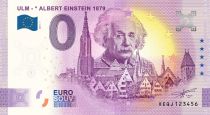 Allemagne 0 Euro Souvenir 2022 - Ulm - Albert Einstein