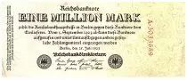 Allemagne 1 000 000 Mark 1923  - S&eacute;ries et num&eacute;ros vari&eacute;es - Avec lettre