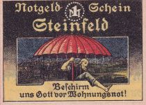 Allemagne 1 Mark - Steinfeld - Notgeld - 1921