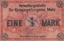 Allemagne 1 Mark - Ville de Metz - 1917
