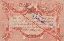 Allemagne 1 Mark - Ville de Metz - 1917