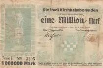 Allemagne 1 million de mark - Etat de Kirchheimbolanden - 1923