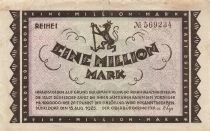 Allemagne 1 Million Mark - D&uuml;sseldorf - Notgeld - 1923