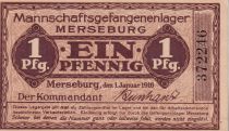 Allemagne 1 Pfennig - Camp de prisonniers de Merseburg - 1916