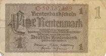 Allemagne 1 Rentenmark - 1937 - Séries diverses