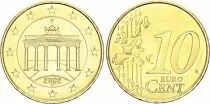 Allemagne 10 Centimes Euro - 2002 F