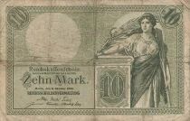 Allemagne 10 Mark - Reichskassenschein - 1906 - P.9