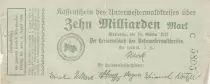 Allemagne 10 Milliarden Mark - Etat de Montabaur - 10-10-1923 - Numéro 5805