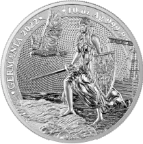 Allemagne 10 ONCES ARGENT GERMANIA 2022 BULLION