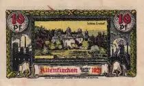 Allemagne 10 Pfennig - Altenkirchen - Notgeld - 1921
