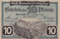 Allemagne 10 Pfennig - Berneck - Notgeld - 1921