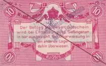 Allemagne 10 Pfennig - Rose -  Ville de Metz - 1917