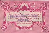 Allemagne 10 Pfennig - Ville de Metz - 1917