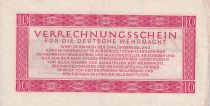 Allemagne 10 Reichsmark - Military Payements Certificates - 1944 - SUP+ - P.M40