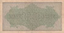 Allemagne 1000 Mark -  Num&eacute;ro vert - 1922 - S&eacute;rie Xa-VL