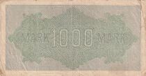 Allemagne 1000 Mark - 1922 - Num&eacute;ro violet - S&eacute;rie Kb