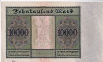 Allemagne 10000 Mark - Portrait homme par Durer - 1922 - Série B lettre E