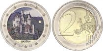 Allemagne 2 Euros - Bavière - Colorisée - J (Hambourg) - 2012