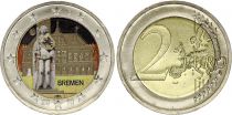 Allemagne 2 Euros - Brême - Colorisée - 2013 A Berlin