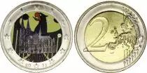Allemagne 2 Euros - Cath&eacute;drale de Cologne - Coloris&eacute;e - F Stuttgart - 2011
