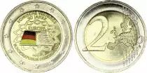 Allemagne 2 Euros - Traité de Rome - Colorisée - F (Stuttgart) - 2007
