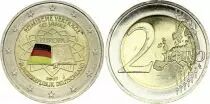 Allemagne 2 Euros - Traité de Rome - Colorisée - J (Hambourg) - 2007