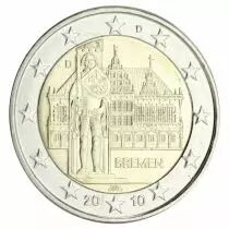 Allemagne 2 Euros Commémo. Allemagne 2010 - Brême