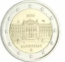 Allemagne 2 Euros Comm&eacute;mo. Allemagne 2019 - Bundesrat